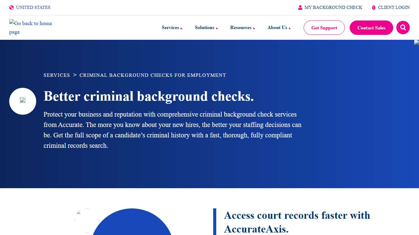 Criminal Background Checks - Accurate